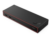 Lenovo ThinkPad 5000 - Dockningsstation - USB4 - HDMI, DP, USB-C - 1GbE - 135 watt - Europa - för ThinkPad T16 Gen 4 21QN 40BF0135EU