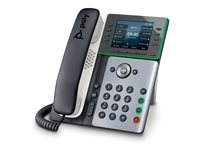 HP Poly Edge E350 - VoIP-telefon med nummerpresentation/samtal väntar - 3-riktad samtalsförmåg - SIP, SDP - midnattsblå, vit 82M89AA