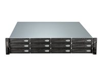 D-Link xStack Storage Array DSN-6420 - Hårddiskarray - 12 fack (SATA-300 / SAS) - HDD 0 - iSCSI, 10 Gigabit Ethernet (extern) - kan monteras i rack - 2U DSN-6420