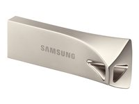Samsung BAR Plus MUF-128BE3 - USB flash-enhet - 128 GB - USB 3.1 Gen 1 - champagne silver MUF-128BE3/APC