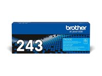 Brother TN243C - Cyan - original - tonerkassett - för Brother DCP-L3510, DCP-L3517, DCP-L3550, MFC-L3710, MFC-L3730, MFC-L3750, MFC-L3770 TN243C