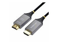 Startech - Ultra High Speed - HDMI-kabel - HDMI hane till HDMI hane - 20 m - hybrid koppar/fiberoptisk - svart - Active Optical Cable (AOC), 8K60Hz stöd, upp till 48 Gbps dataöverföringshastighet, hybrid, plenumklassad, 2K240 Hz (2560 x 1440) stöd, 4K144Hz stöd, Enkelriktad 8K-A-20M-HDMI-CABLE