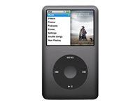 Apple iPod classic - Sjätte generation - digital spelare - HDD 160 GB - svart MC297QS/A