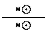 Belkin ProAV 1000 - Digital audiokabel (koaxial) - RCA hane till RCA hane - 2 m AV10010QP2M