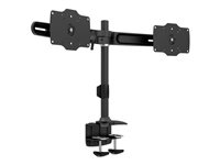 Multibrackets M - Monteringssats - dubbel skrivbordsfäste - för 2 monitorer - aluminium, stål - svart - skärmstorlek: 24"-32" - disk-monteringsbar 7350105210365