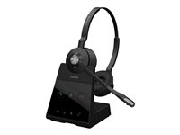 Jabra Engage 65 SE Stereo (Low Power) - Headset - på örat - DECT - trådlös - Zoomcertifierad, Google Meet-certifierad, Amazon Chime-certifierad, Certifierad för Microsoft Teams Open Office, Works With Chromebook Certified, UC-certifierad 9659-553-111-1